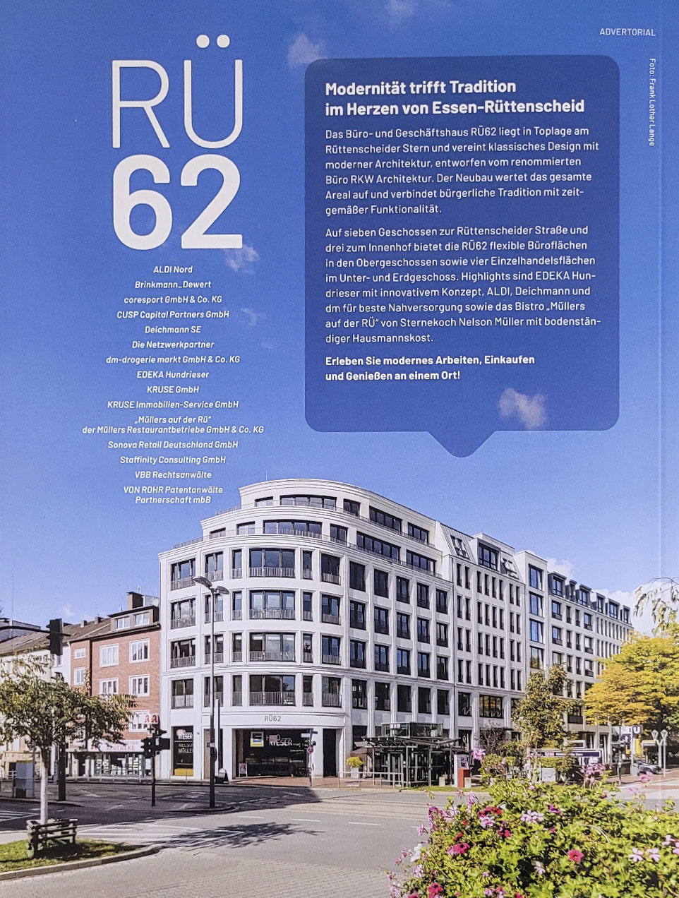 RÜ62, Im Auftrag der Agentur Punktbar, Brockhoff Immobilien